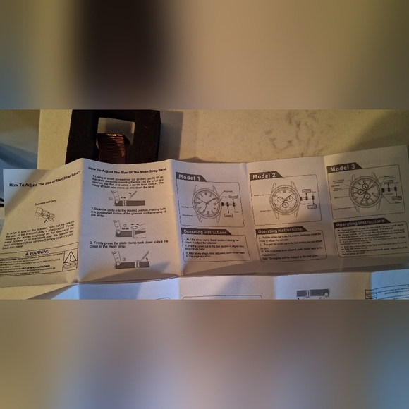 Lige Women's Goldtone Watch, New - Picture 5 of 6